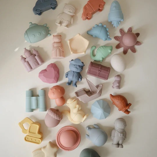 Bath Play Set (4 in pack) - Princess by Mushie — image 5