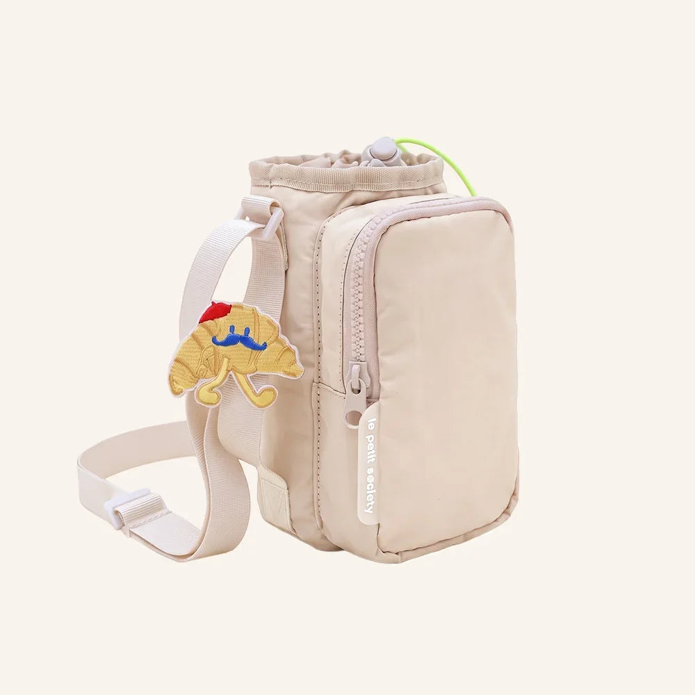 Water Bottle Sling Bag - Sand
