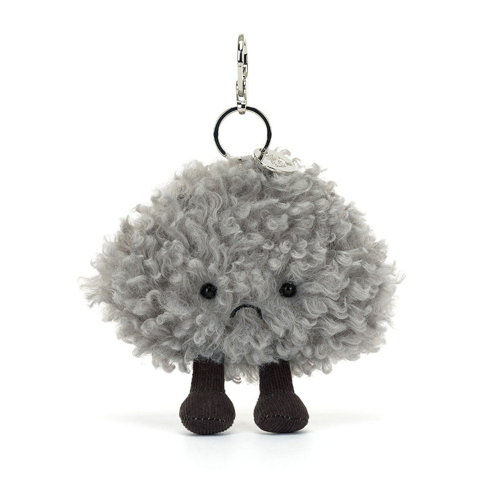 Amuseable Storm Cloud Bag Charm by Jellycat