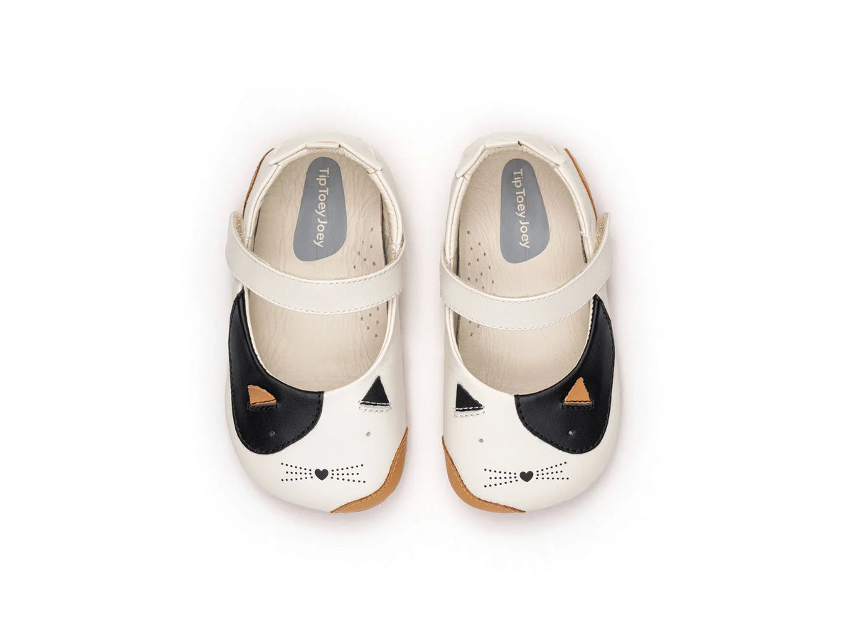 Kitten Mary Janes in Tapioca / Black / Hay by Tip Toey Joey — image 12