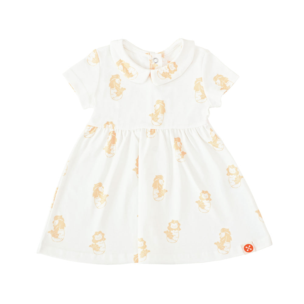 A Singapore Series - Baby Girl Dress in Merlion Print by Le Petit Society — image 9