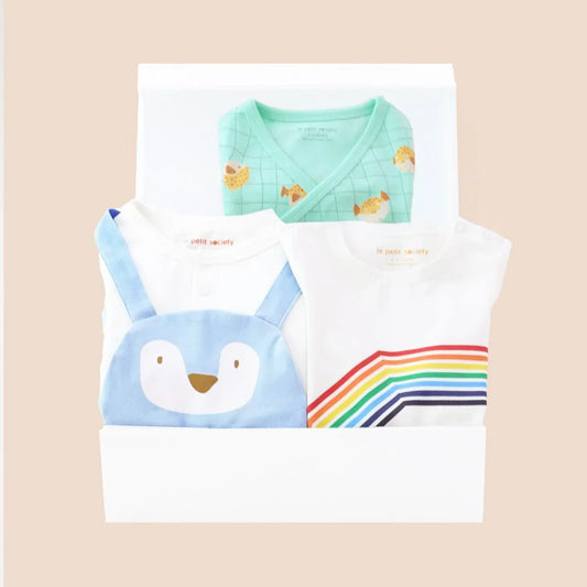 Baby Welcome Gift in Rainbow Crew by Le Petit Society — image 2
