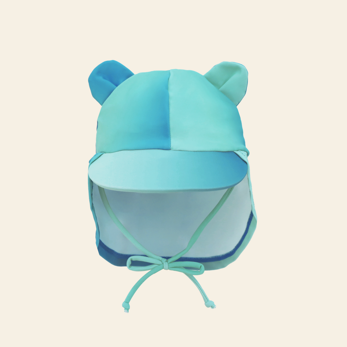 Baby Bear Sunhat in Blue Gradient by Le Petit Society — image 5