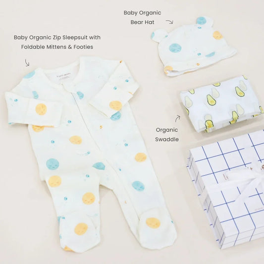 Cuddle and Comfort Set in Little Planets by Le Petit Society — image 2