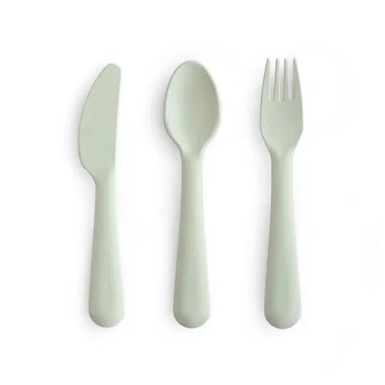 Cutlery in Sage by Mushie