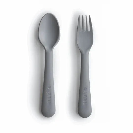 Fork & Spoon in Smoke by Mushie