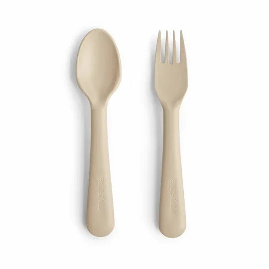 Fork & Spoon in Vanilla by Mushie