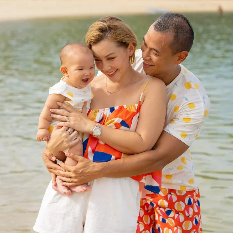 Resort Series - Ladies Top in Beach Ball Print by Le Petit Society — image 3