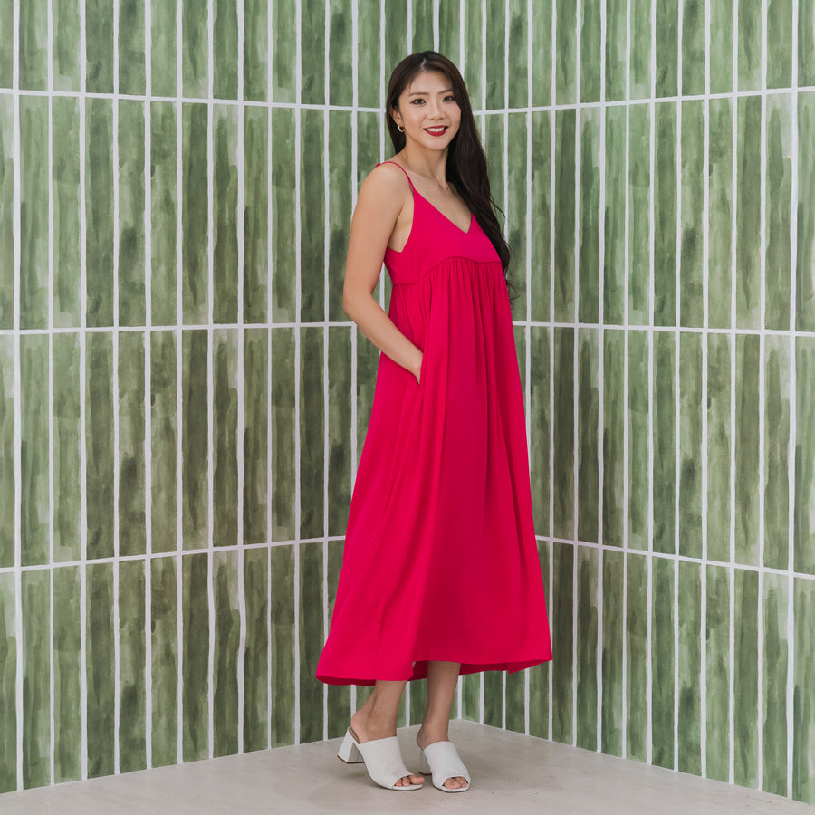 Zodiac Series - Ladies Dress in Hot Pink by Le Petit Society — image 11