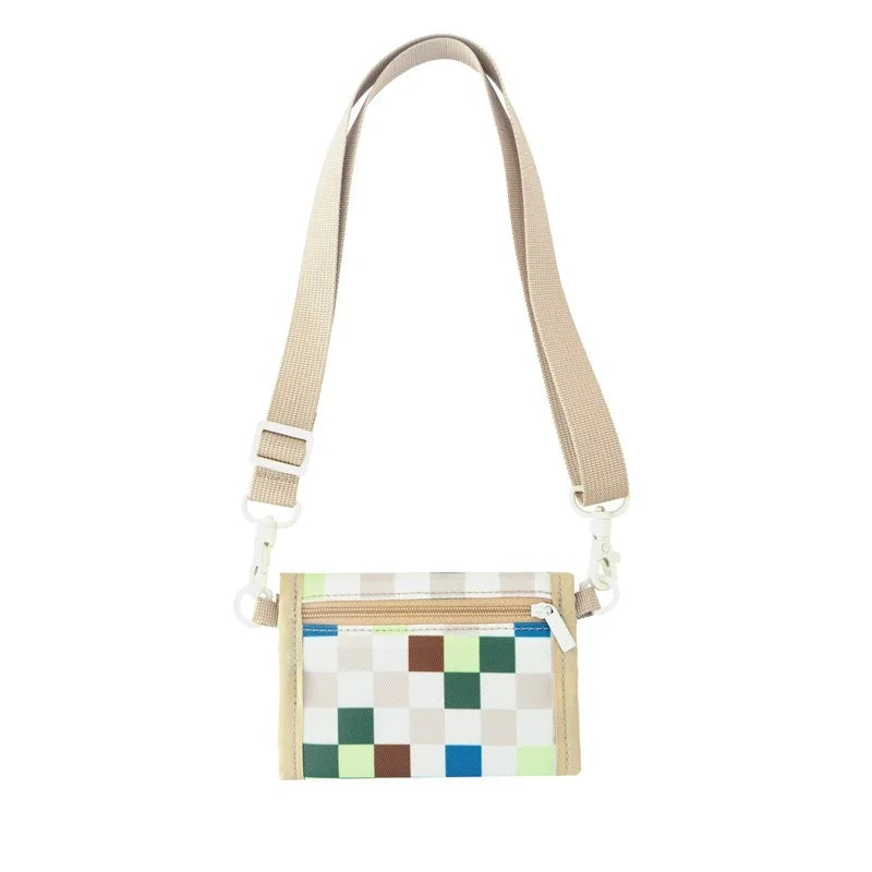 Kids Wallet With Lanyard in Arcade Sand by Le Petit Society — image 6