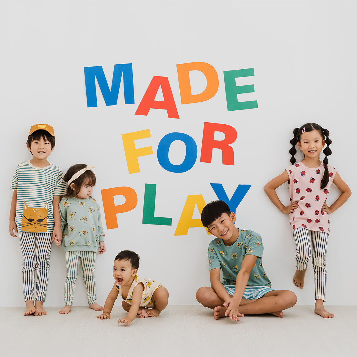 Made For Play - Kids Tank in Ladybug Print by Le Petit Society — image 10