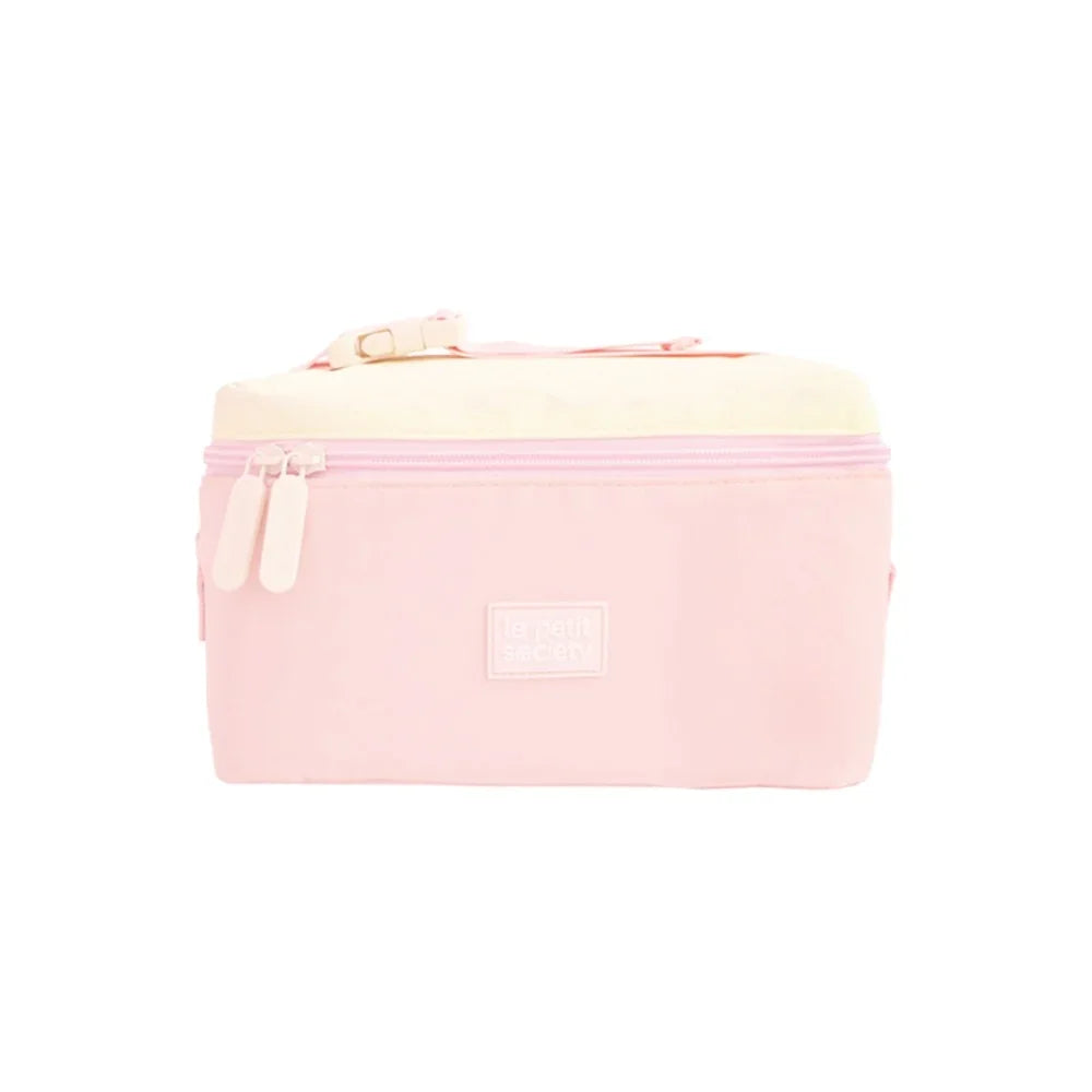 Munch Bag in Marshmallow Pink/Butter Cream by Le Petit Society — image 10