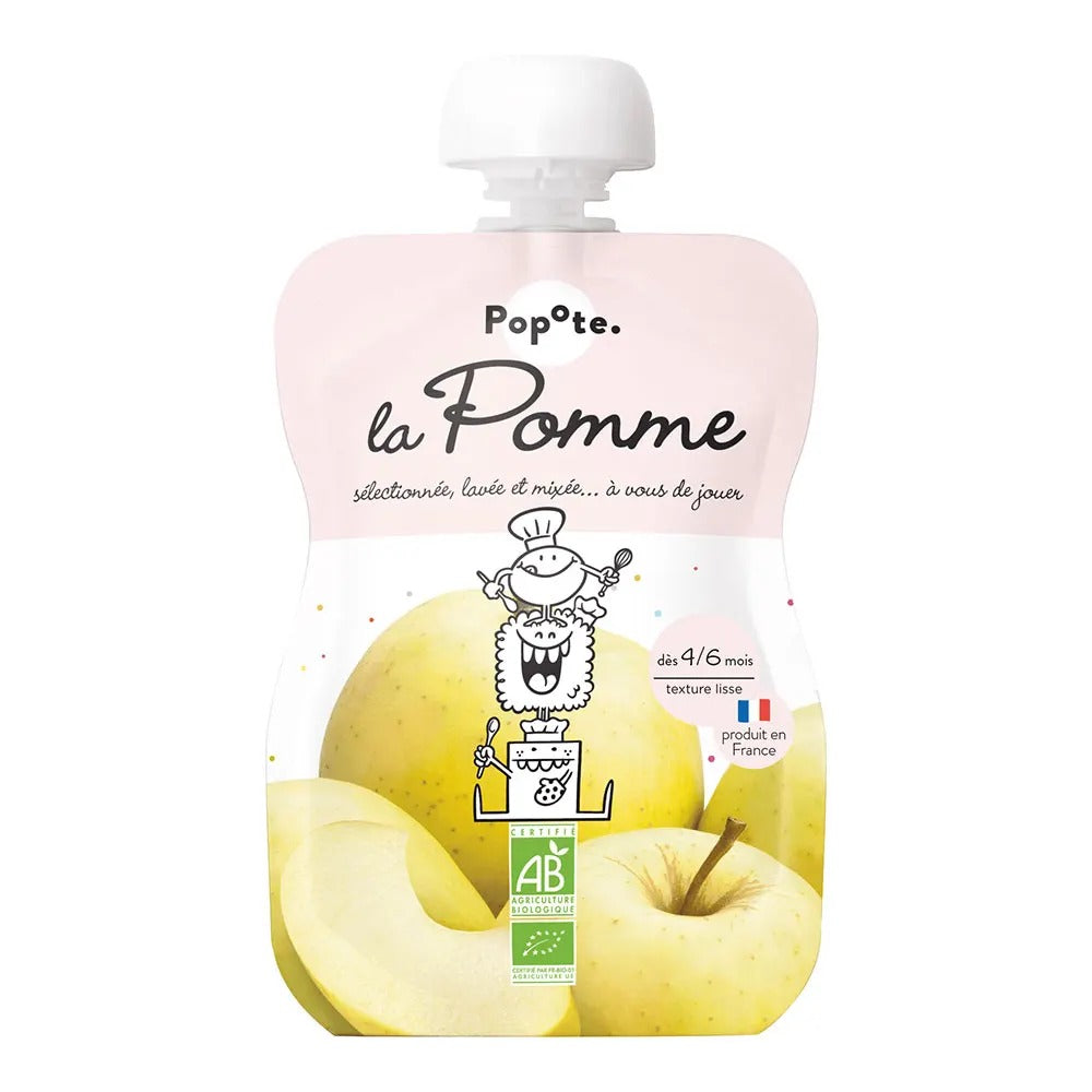 Organic Apple Puree (120g) by Popote