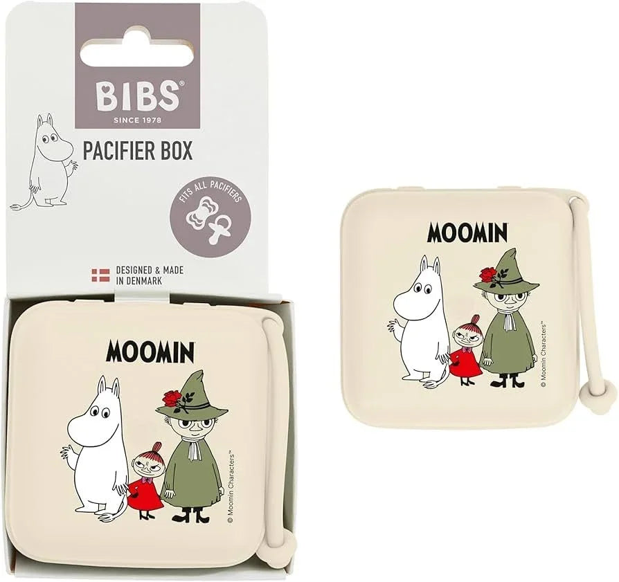 Pacifier Box (Ivory) by BIBS x Moomins