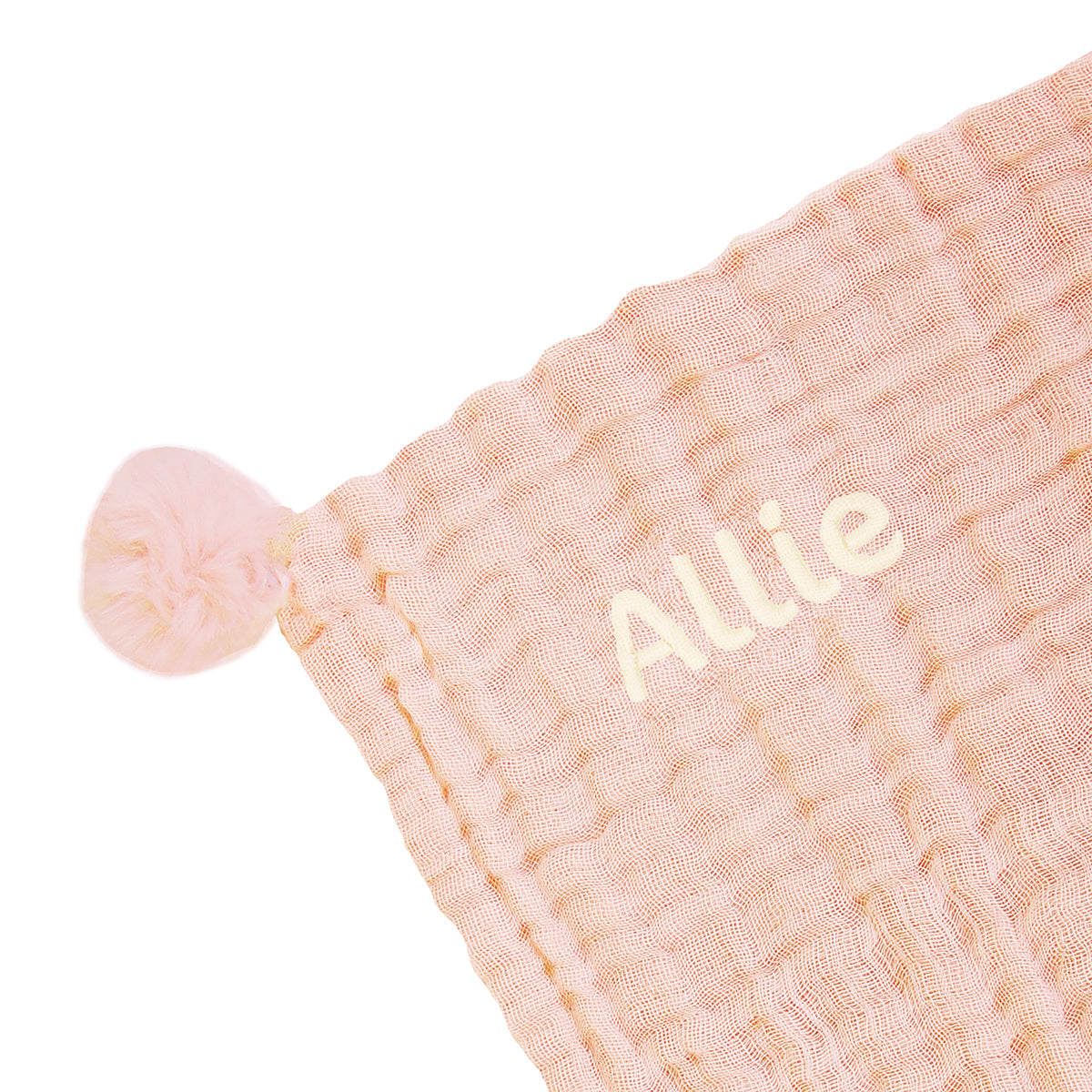 Keepsake Baby Soother in Peach by Le Petit Society — image 3