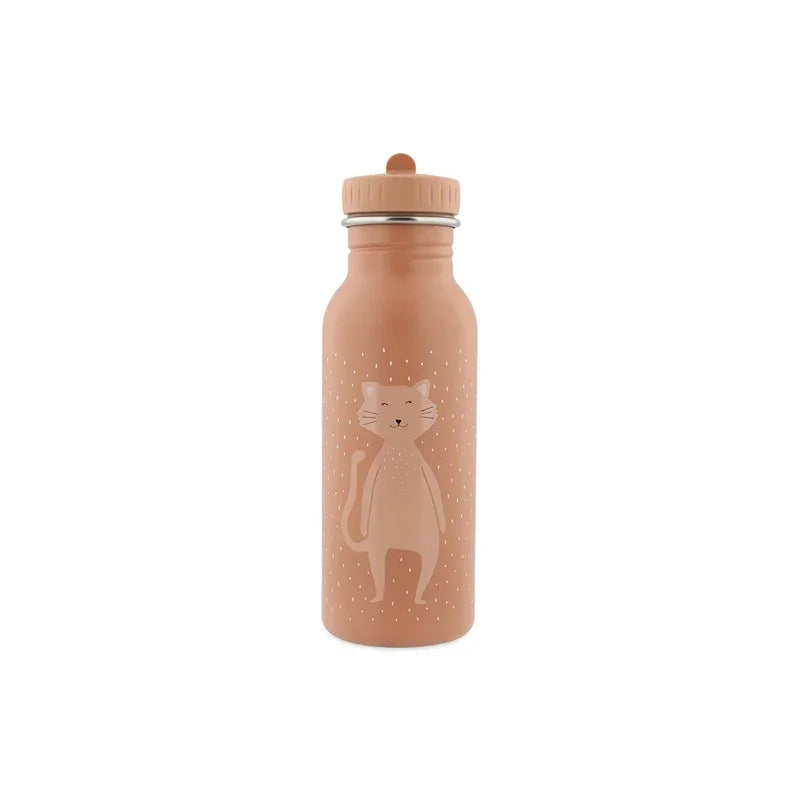 Stainless Steel Bottle (500ml) in Mrs Cat by Trixie