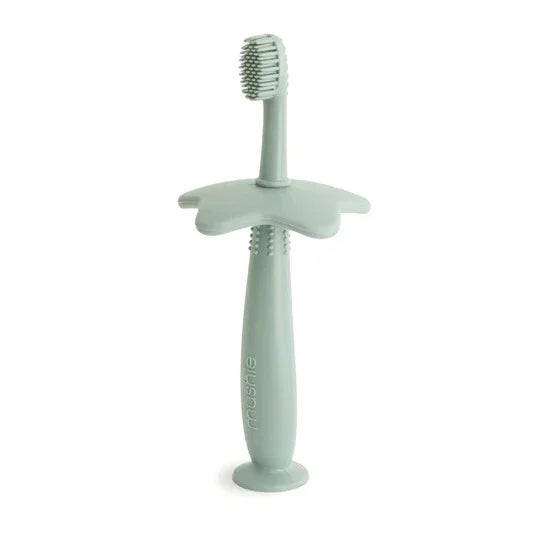 Training Toothbrush in Star (Cambridge Blue) by Mushie