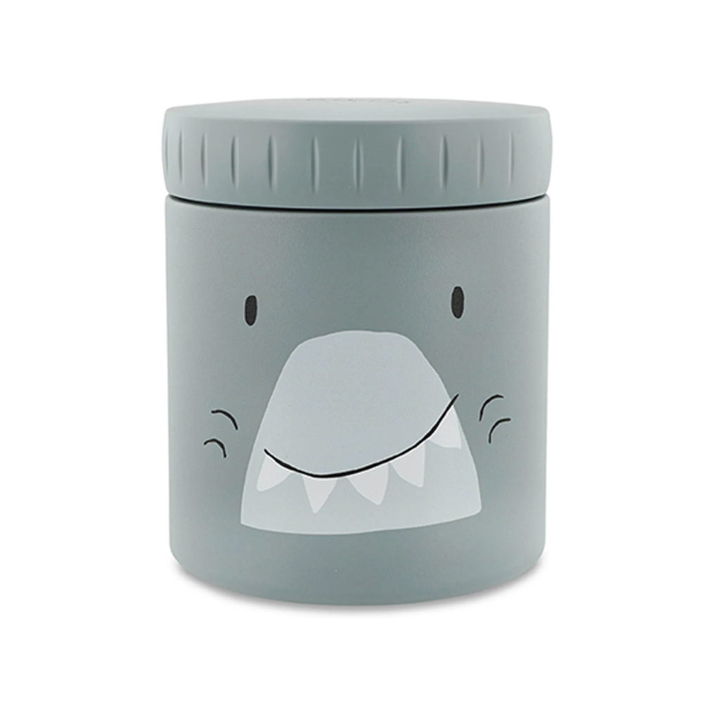 Insulated Stainless Steel Food Jar (350ml) in Mr Shark by Trixie