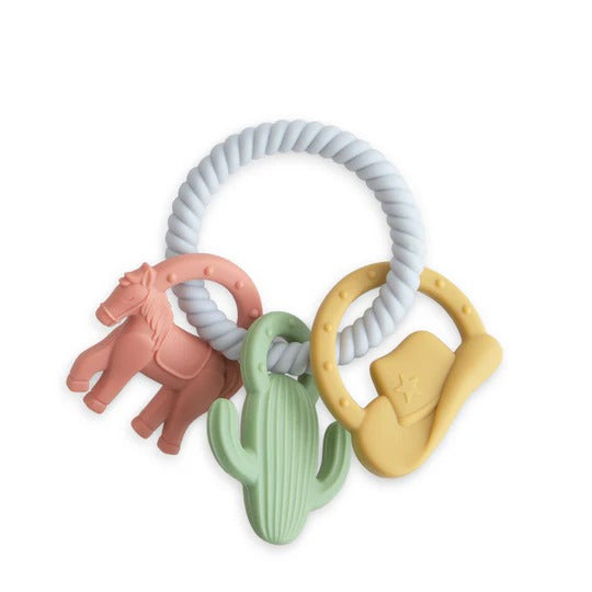 Teething Ring in Western by Mushie