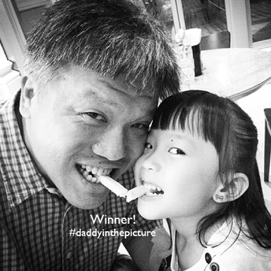 Congrats to the @lepetitsociety #daddyinthepicture winner