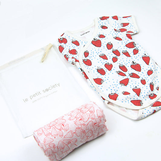 Le Petit Society newborn essentials for a hospital bag