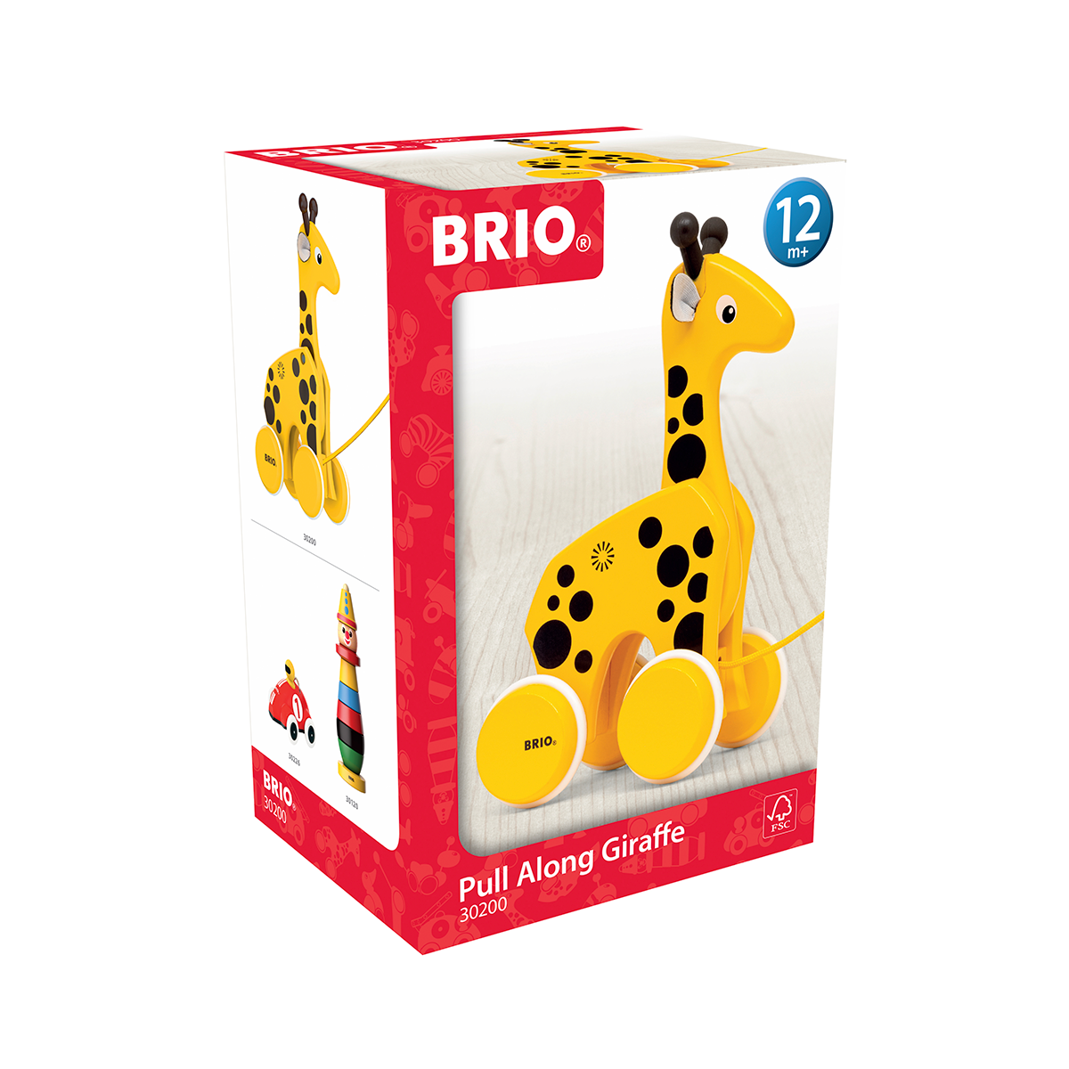 Pull Along Giraffe by BRIO