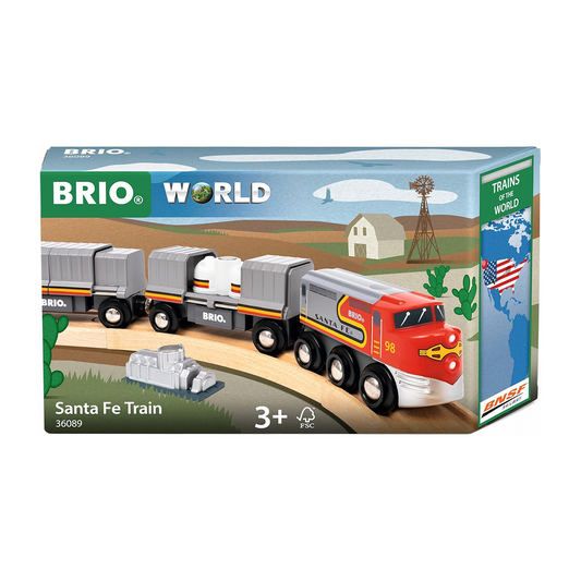 Santa Fe Train (Trains of the World) by BRIO