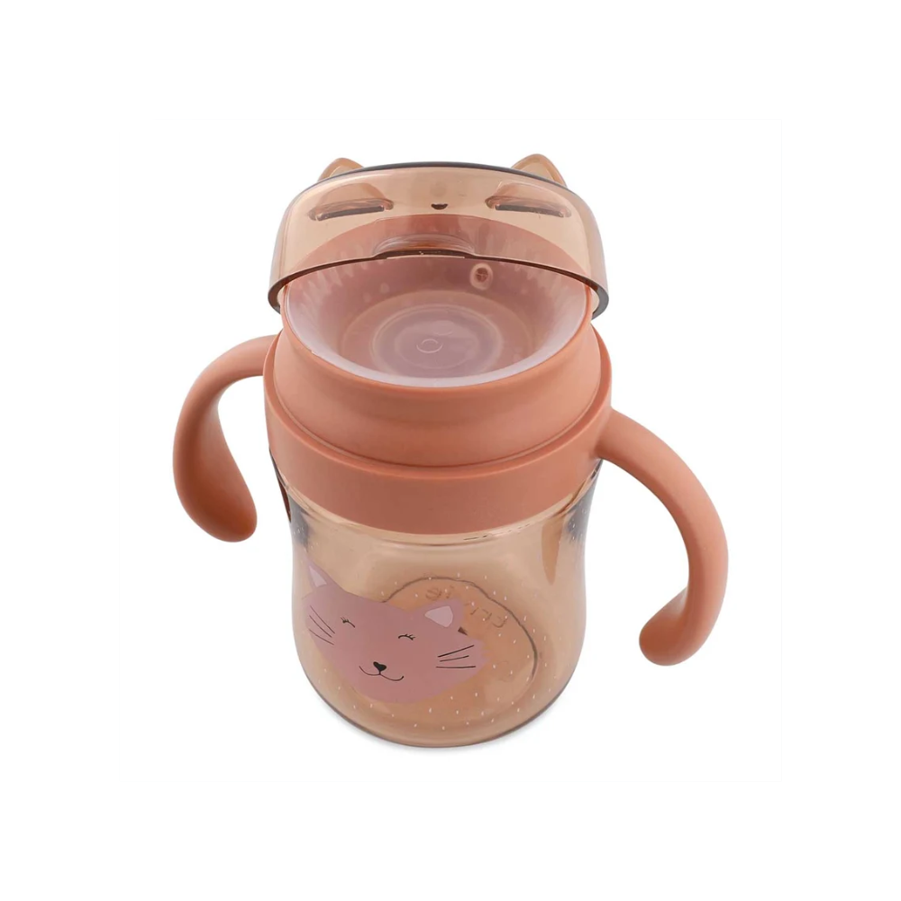 360° Cup With Handles - Mrs Cat by Trixie by Le Petit Society