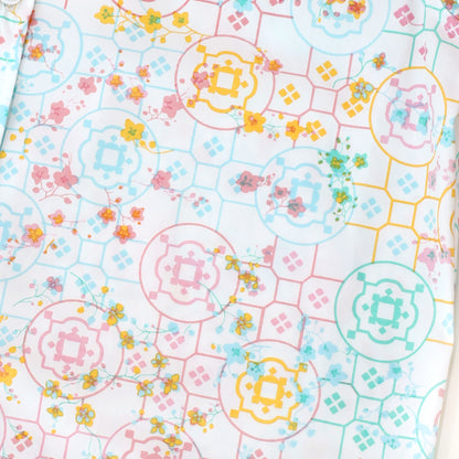 Chinese Motif Series - Boys Shirt in Pastel Rainbow Motif by Le Petit Society — image 4