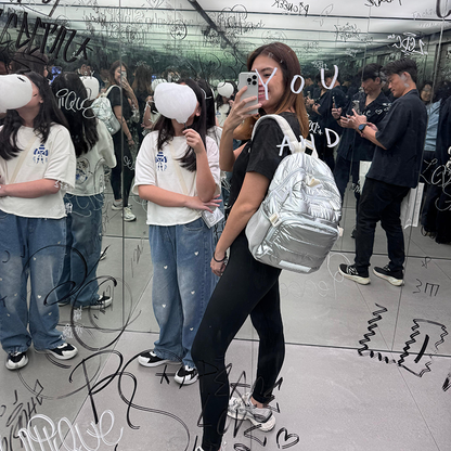 Essential School Bundle in Silver Puffer by Le Petit Society — image 9