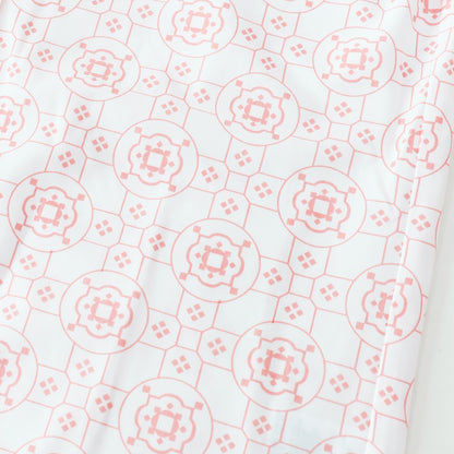 Chinese Motif Series - Ladies Pants in Pink Floral Motif by Le Petit Society — image 3