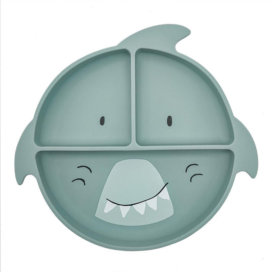 Silicone Divided Suction Plate - Mr Shark by Trixie
