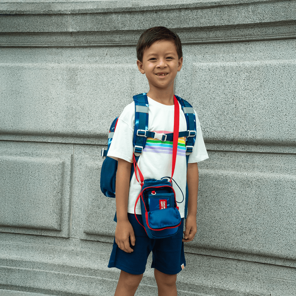 Essential School Bundle - Spider Mini Backpack, Bottle Bag & Wallet (5Y & above)