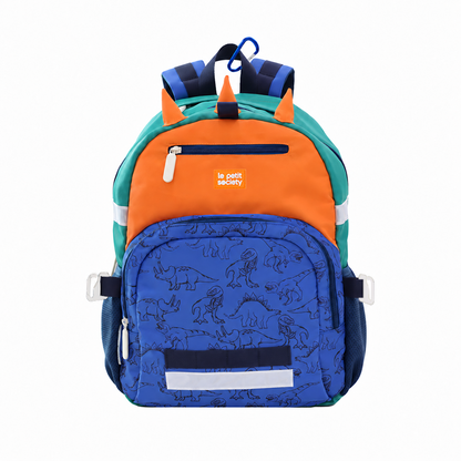 Essential School Bundle - Dino Single Pocket Backpack, Munch Bag & Pencil Case (7-10Y)