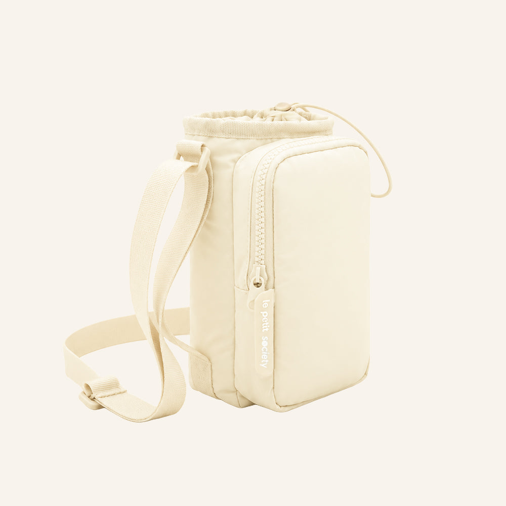 Water Bottle Sling Bag - Butter Cream (1.2L)