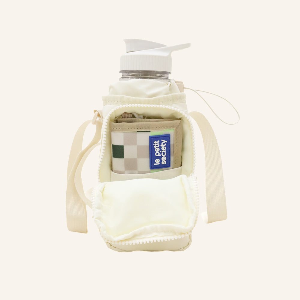Water Bottle Sling Bag - Butter Cream (1.2L)