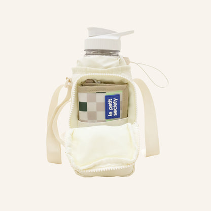 Water Bottle Sling Bag - Butter Cream (1.2L)