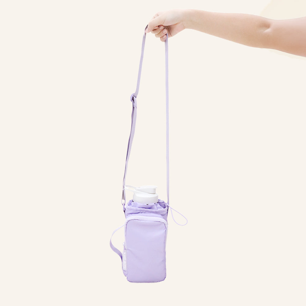 Water Bottle Sling Bag - Lavender (1.2L)