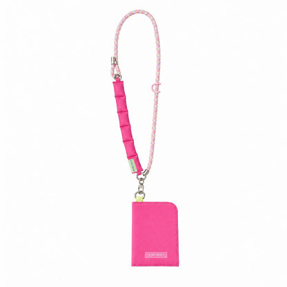 Travel Duo - Candy Pink Phone Strap & Passport Holder