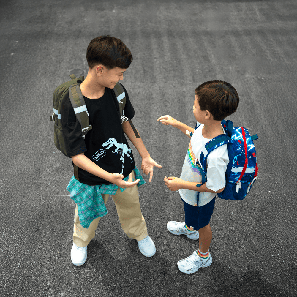LPS Single Pocket Backpack - Football (7-10Y)