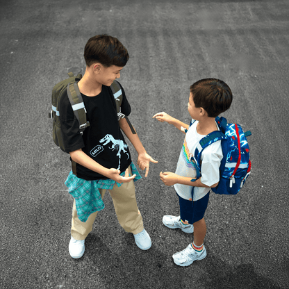 LPS Single Pocket Backpack - Football (7-10Y)