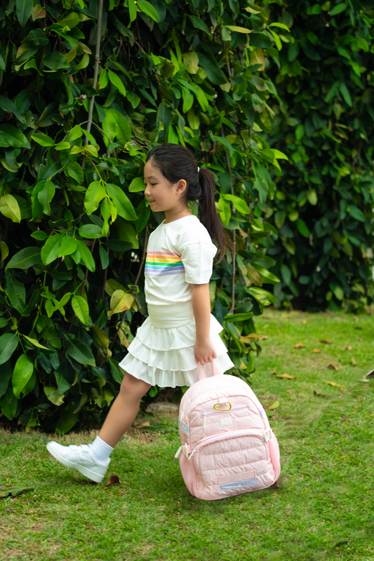 LPS Mini Backpack - Marshmallow Pink Puffer (5Y & above)