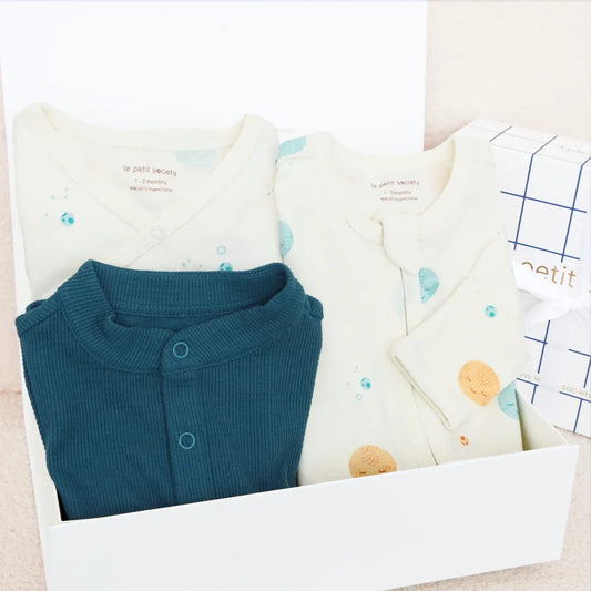 Little Milestones Baby Boy Set - Mini Explorer
