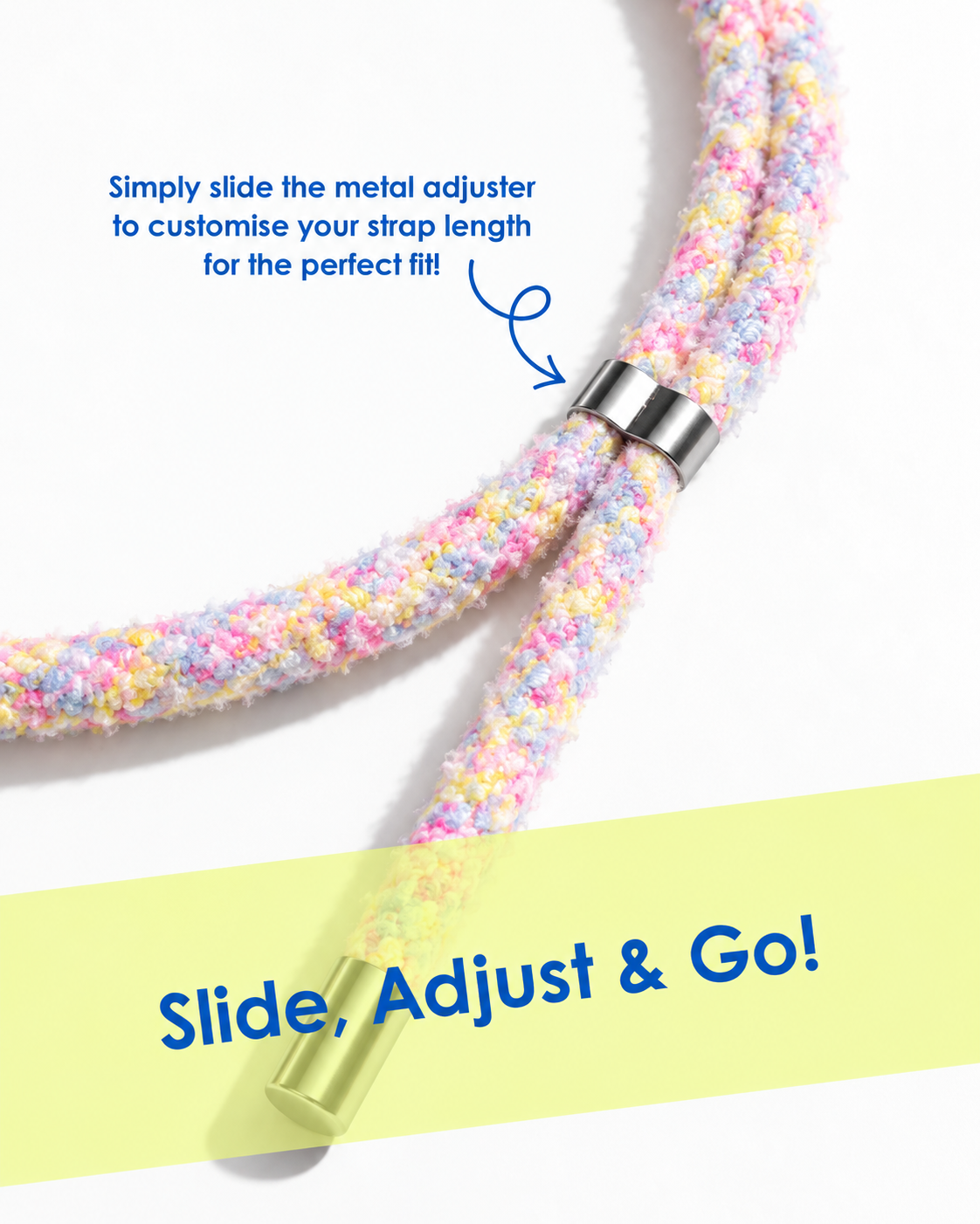 Phone Strap - Candy Pink