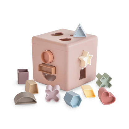 Shape Sorting Box - Petal by Mushie