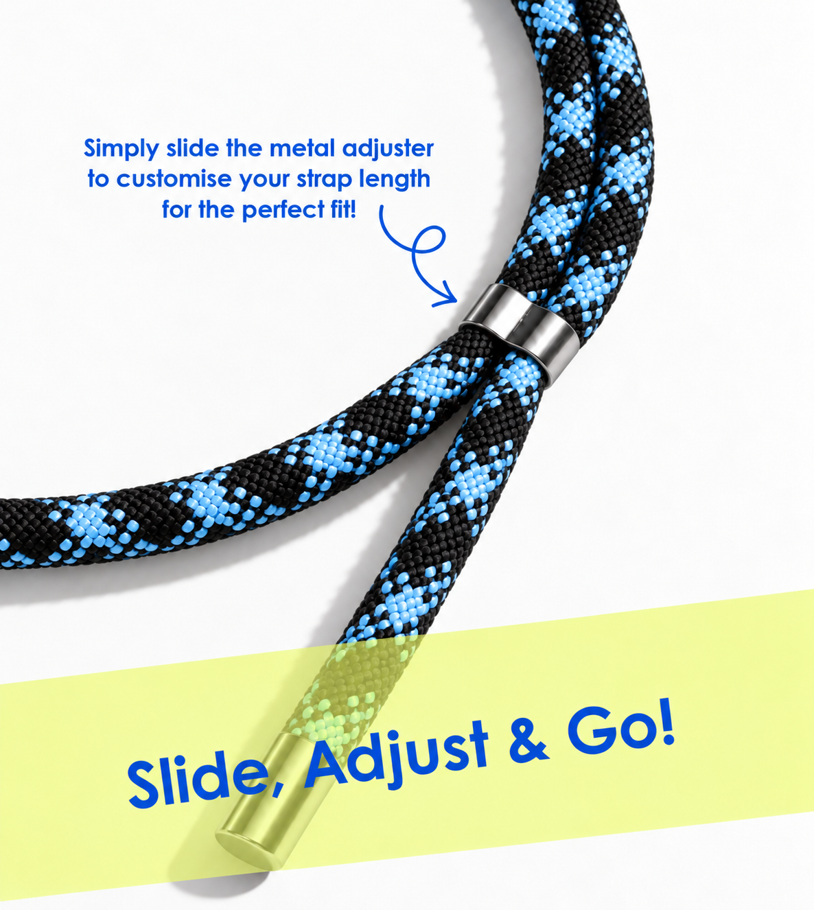 Phone Strap - Sonic Blue
