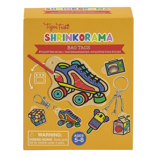 Shrinkorama - Bag Tags (Retro) by Tiger Tribe