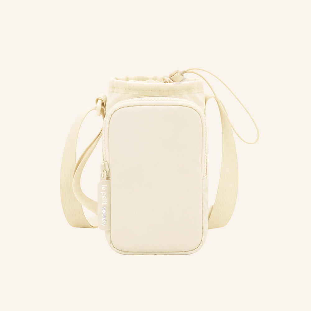 Water Bottle Sling Bag - Butter Cream (1.2L)