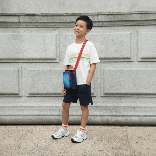 Water Bottle Sling Bag - Blue Gradient (1.2L)