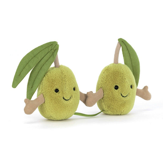 Amuseable Pair of Olives by Jellycat